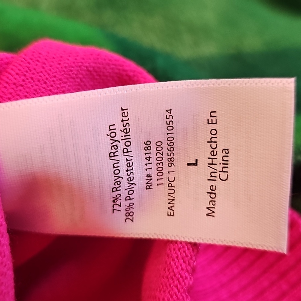 Juicy Couture Pink Sweater Size L NWT - Picture 6 of 6